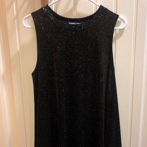 Black Glitter Dress Size M